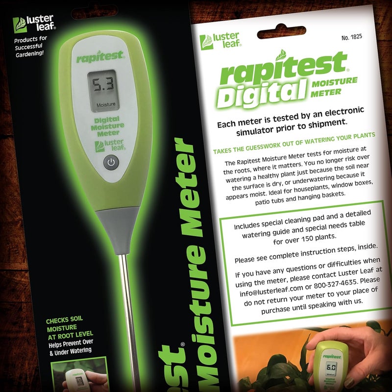 Luster Leaf Rapitest Digital Moisture Meter for Soil Testing - Image 3