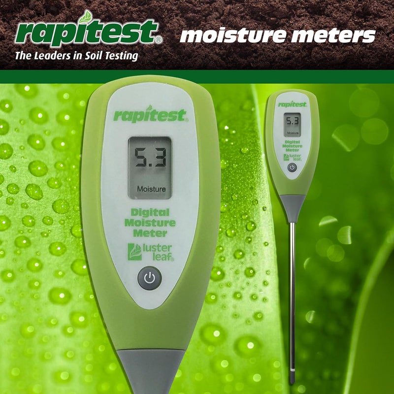 Luster Leaf Rapitest Digital Moisture Meter for Soil Testing - Image 2