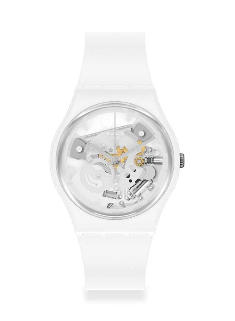 Swatch SPOT TIME WHITE SO31W102 Wristwatch for women - Image 4