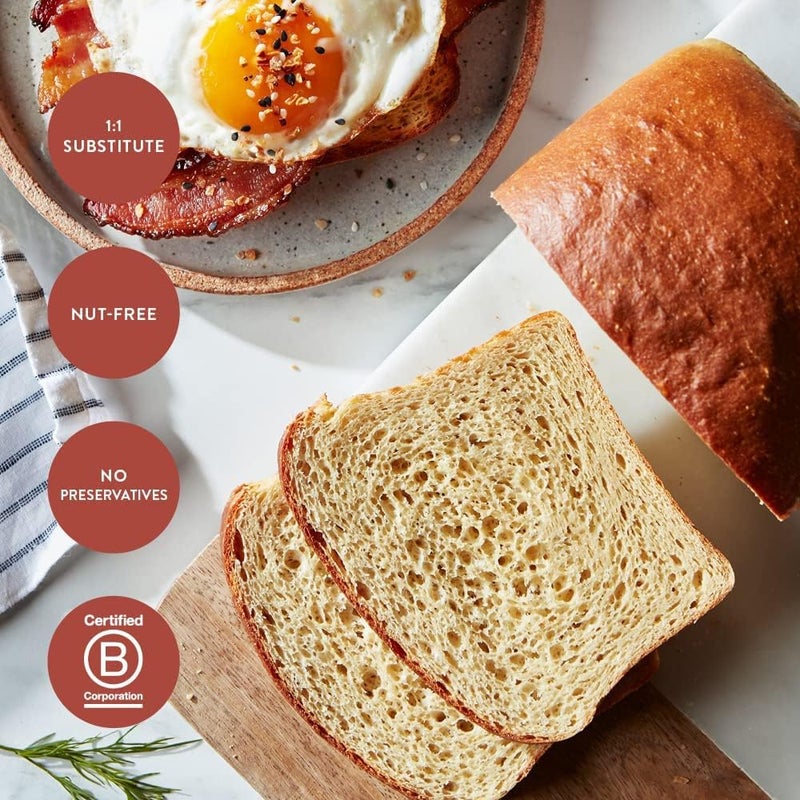 king_arthur دقيق كينغ آرثر كيتو القمح - 1 رطل بديل دقيق متعدد الاستخدامات منخفض الكربوهيدرات، غير معدّل وراثيًا، كيس قابل لإعادة الإغلاق - Image 4