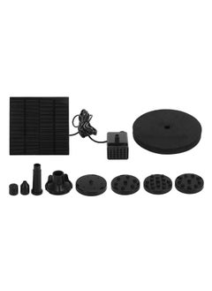 Thoraya Solar Water Fountain Pump Outdoor Small Submersible Bird Bath Fountain Kit for Pond Garden Pool 120cm Lift  - Image 1
