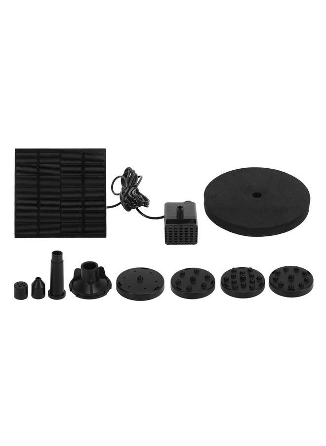 Thoraya Solar Water Fountain Pump Outdoor Small Submersible Bird Bath Fountain Kit for Pond Garden Pool 120cm Lift  - Image 1