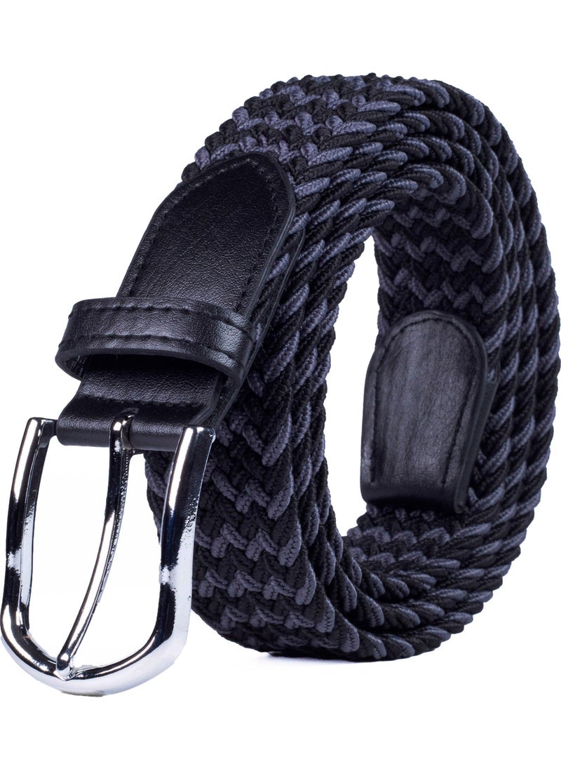 Deribond 2 Pieces Woven Braided Elastic Belt  - Image 3