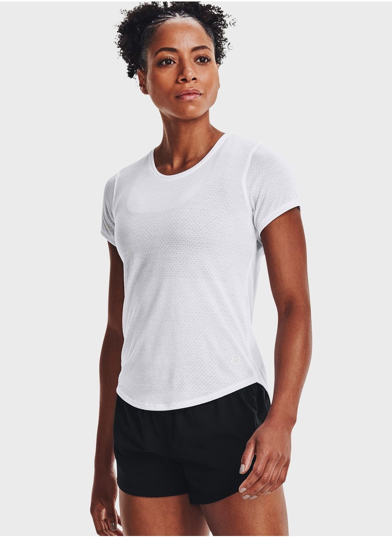 UNDER ARMOUR - Streaker Logo T-Shirt - Image 1