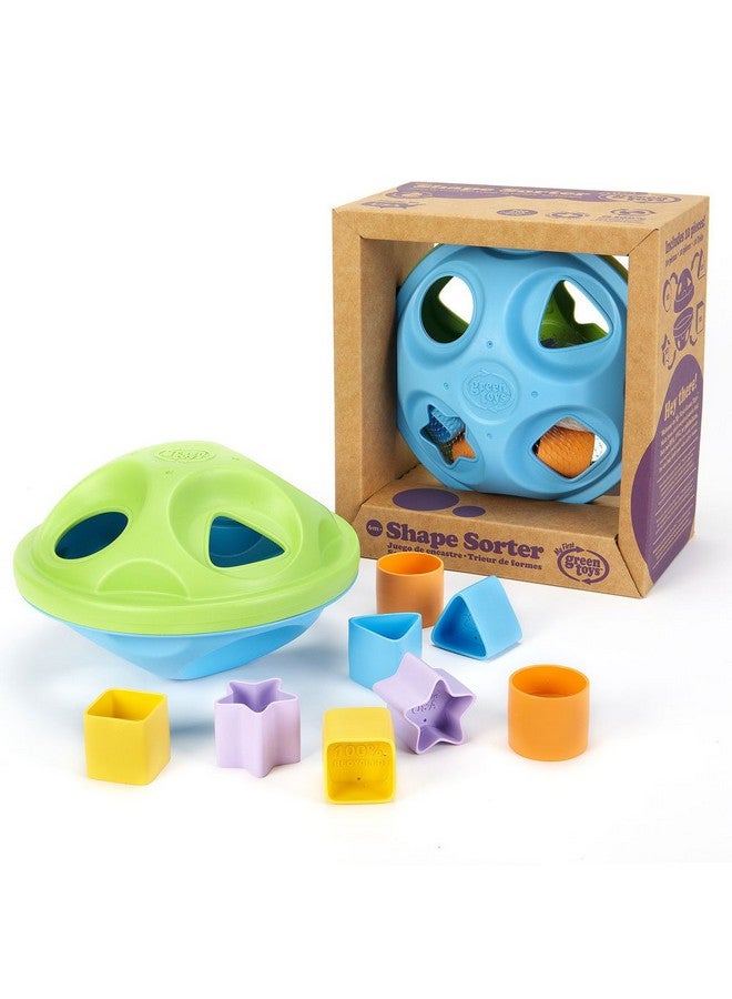Green Toys Shape Sorter for 6 months +, Green/Blue - Image 2