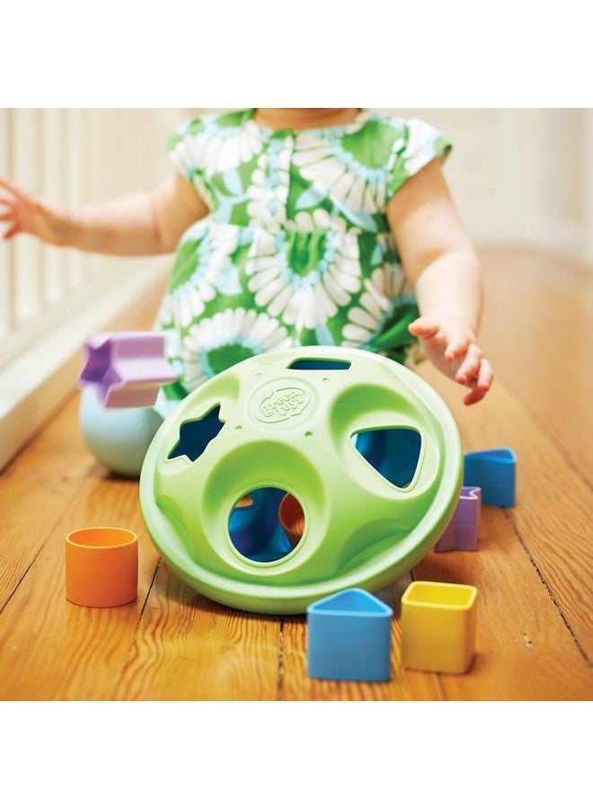 Green Toys Shape Sorter for 6 months +, Green/Blue - Image 4