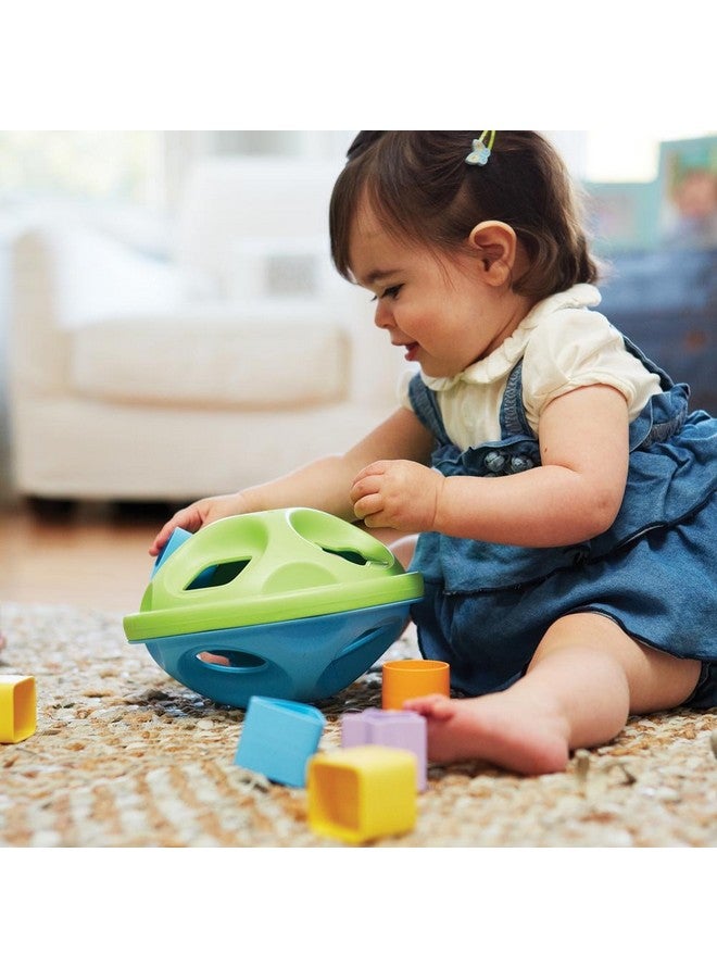 Green Toys Shape Sorter for 6 months +, Green/Blue - Image 3