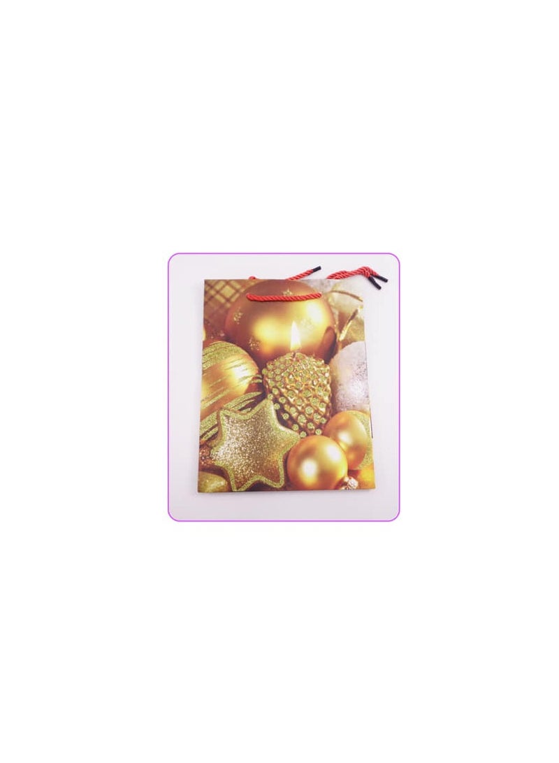 PARTY FUN Radiant Elegance Paper Gift Bag by Party Fun 10x18x23cm Elevate Your Gift Presentation with Timeless Style  - Image 3