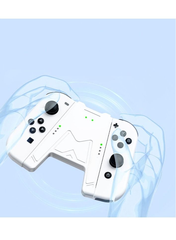 Y&D Switch Joy-Con Charging Grip,Station Controller Charger Compatible, Comfort Joycon Grip for Joy-con,Speed Charge While Play (White)  - Image 3