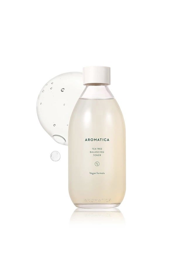AROMATICA Tea Tree Balancing Toner 6.76oz / 200ml, Vegan, EWG VERIFIEDââ‚¬¦ - Image 1