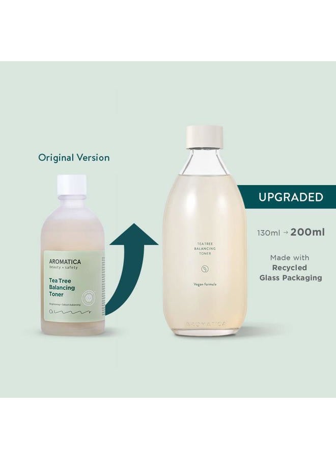 AROMATICA Tea Tree Balancing Toner 6.76oz / 200ml, Vegan, EWG VERIFIEDââ‚¬¦ - Image 2