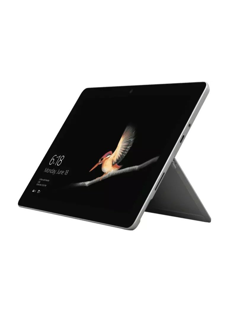 Microsoft Renewed - Microsoft Surface Go 2-in-1 Laptop, 10-Inch Full HD Touchscreen, Intel Pentium Gold 4415Y, 8GB RAM, 128GB SSD, Windows 11 Home,1825 English Platinum - Image 1