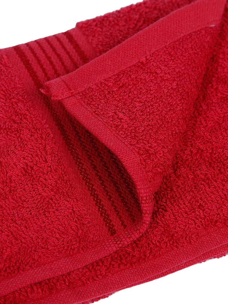 KOPA by Bianca 400 GSM 100% Cotton Soft Terry Towel l 6pc Hand Towel l Cotton Hand Towel l Hanging Hand Towel l D`Ross l Crimson - Image 5