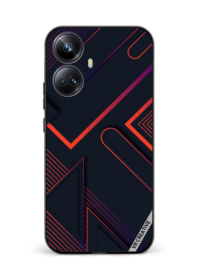 VR CREATIVE Protective Case Cover For Realme 10 Pro Plus Texture Design Multicolour - Image 1