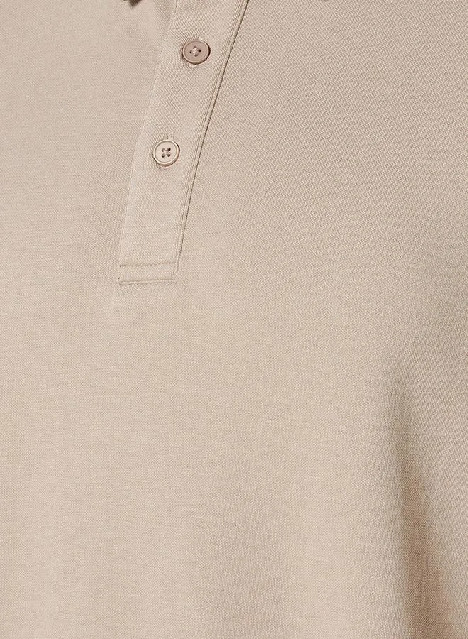 Splash FAV Basic Short Sleeves Textured Polo T-shirt