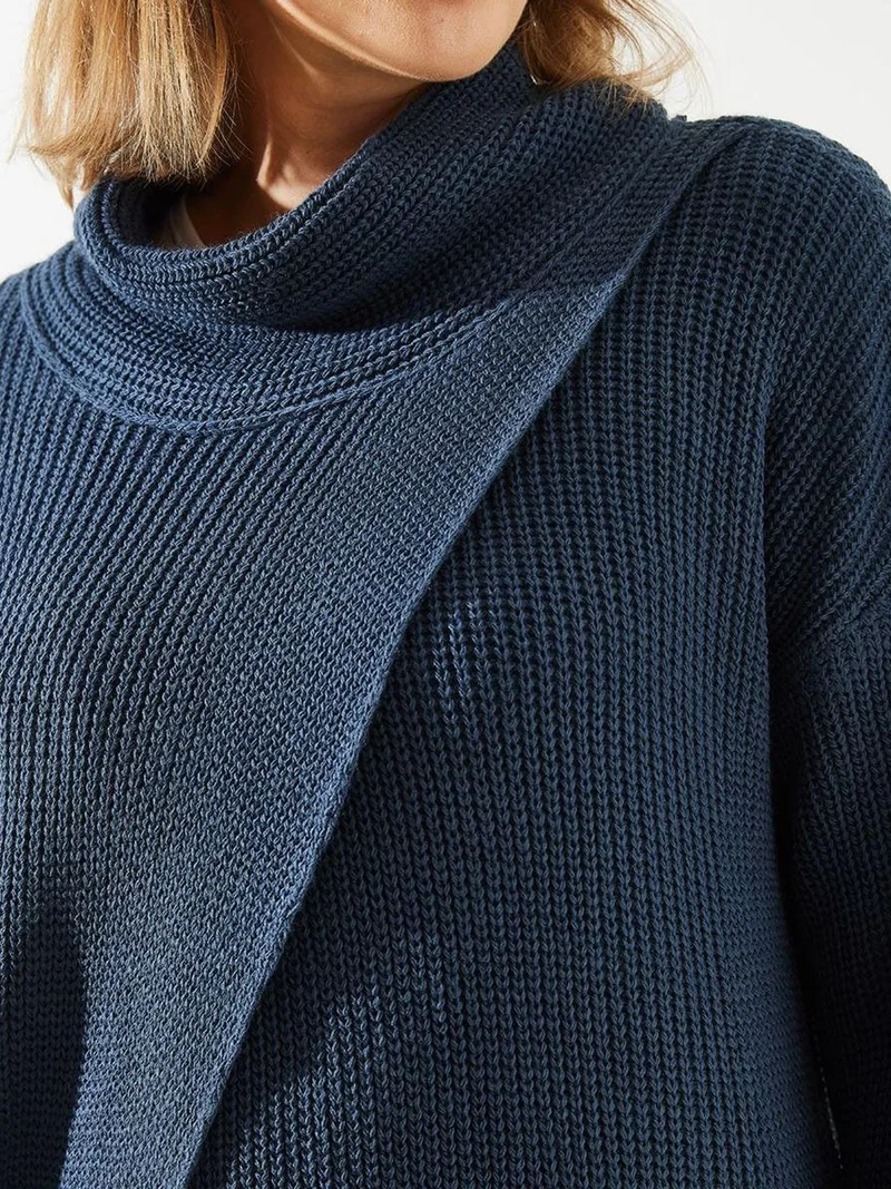 بيانكو لوتشي فستان ماكسي برقبة عالية مضلع من لوتشي بفتحة