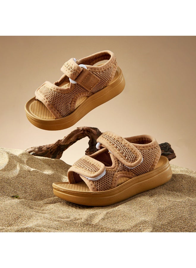 Children's summer sandal/brown - Image 2