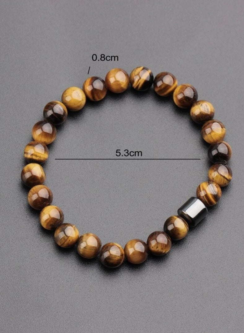 Bracelet For Men Made Of Stones - Image 3