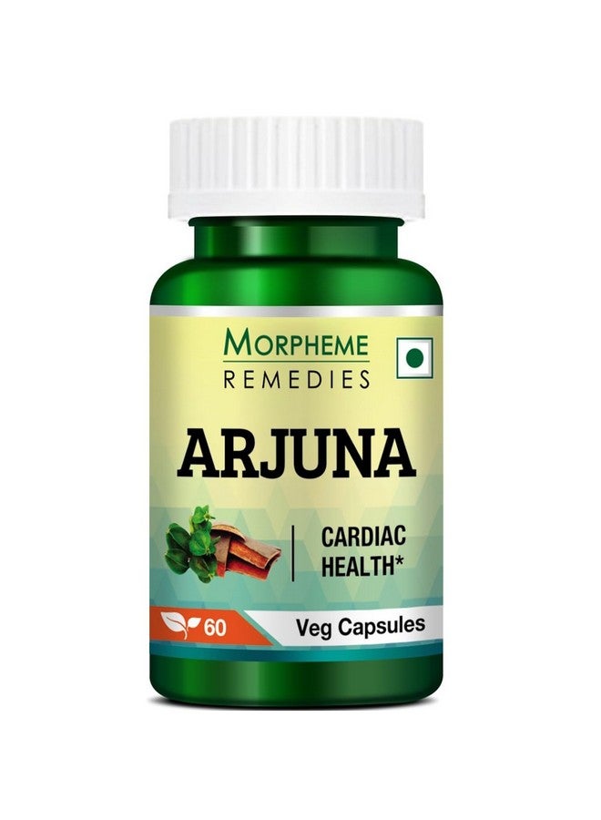 Morpheme Remedies Morpheme Remedies Terminalia Arjuna 500mg Extract 60 Veg Caps - Image 1