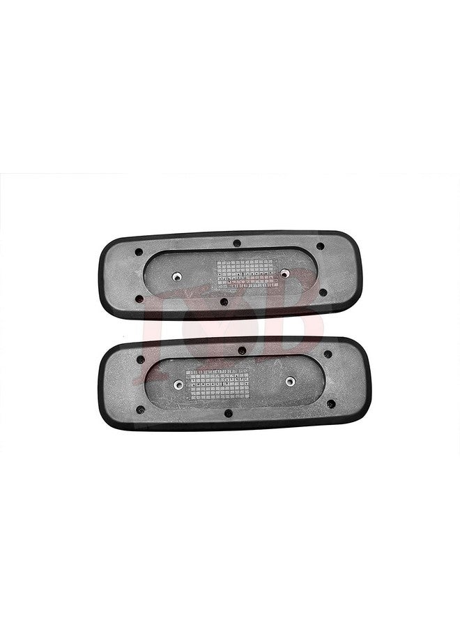IYB-Office Chair Replacement Plastic Arm Pads, Chair Armrest Pads for Supporting Arms and Elbow (with 4 Free Screws, Black) - Image 2