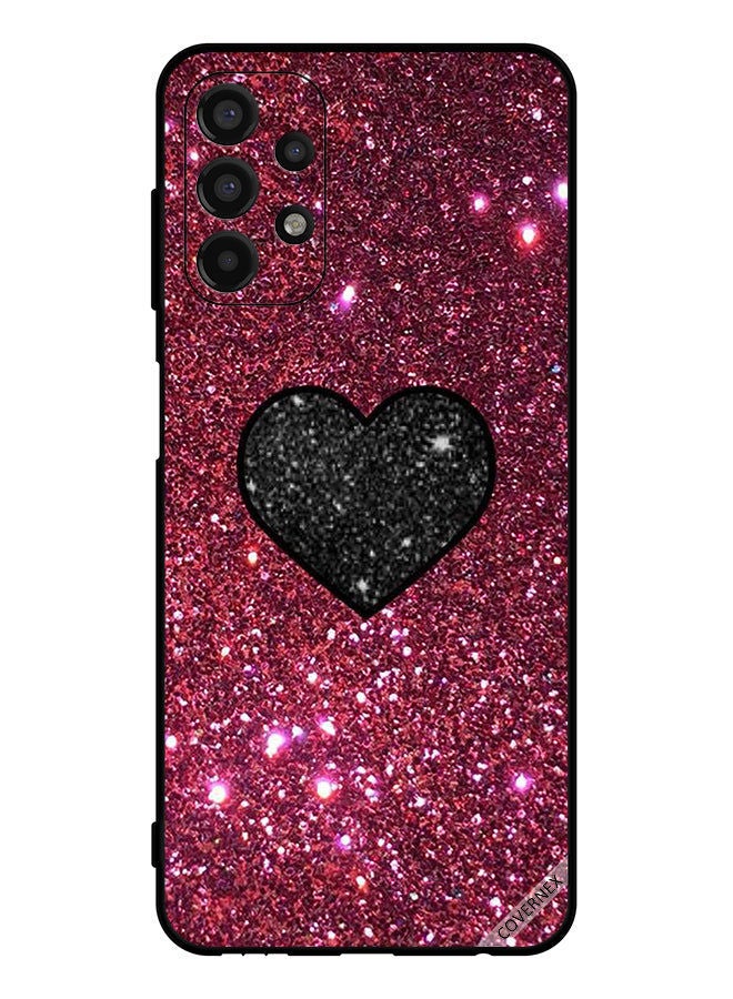 Covernex Protective Case Cover For Samsung Galaxy A13 Heart In Glitter - Image 1