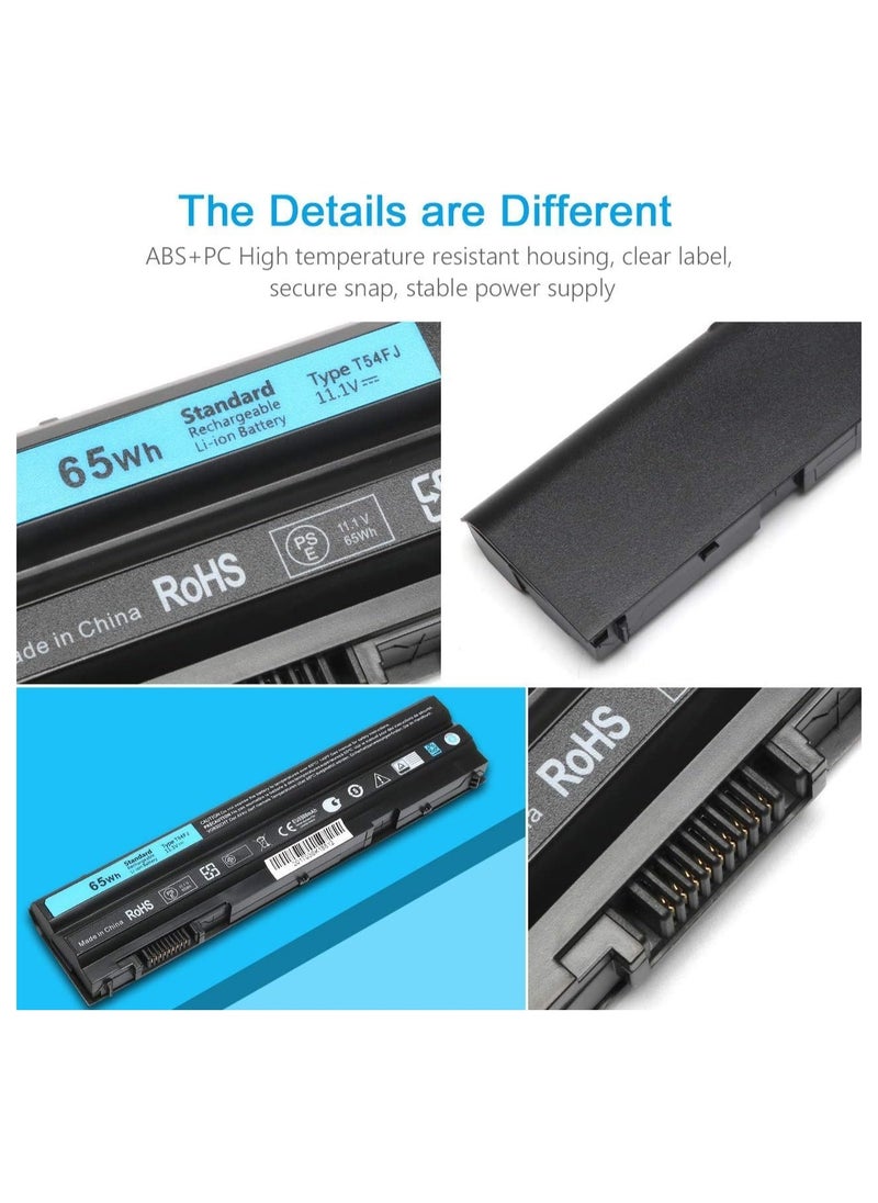 Generic - T54FJ battery for Dell E6420 E5420 E5530 E6430 E6520 E6530 E6440 E6540 E5430 E5520 Inspiron 15R (5520) 17R (5720) 17R (7720) 15R (7520)  T54F3 M5Y0X P8TC7 P9TJ0 R48V - Image 1