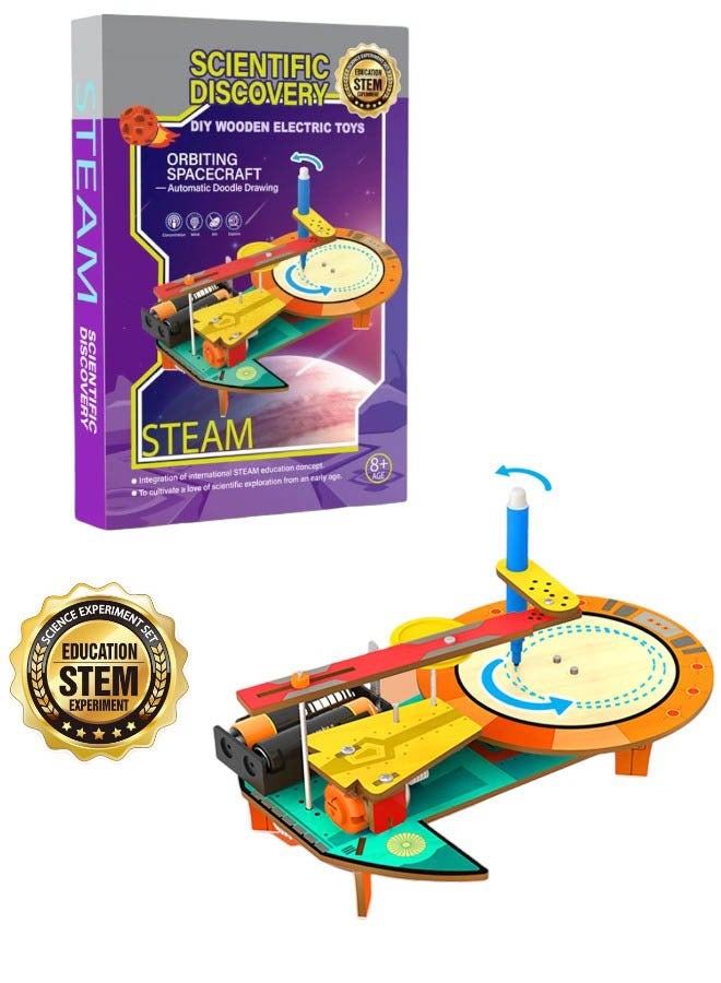 FUN MOMENT Wooden Automatic Electric Plotter for Scientific Experiments  - Image 1
