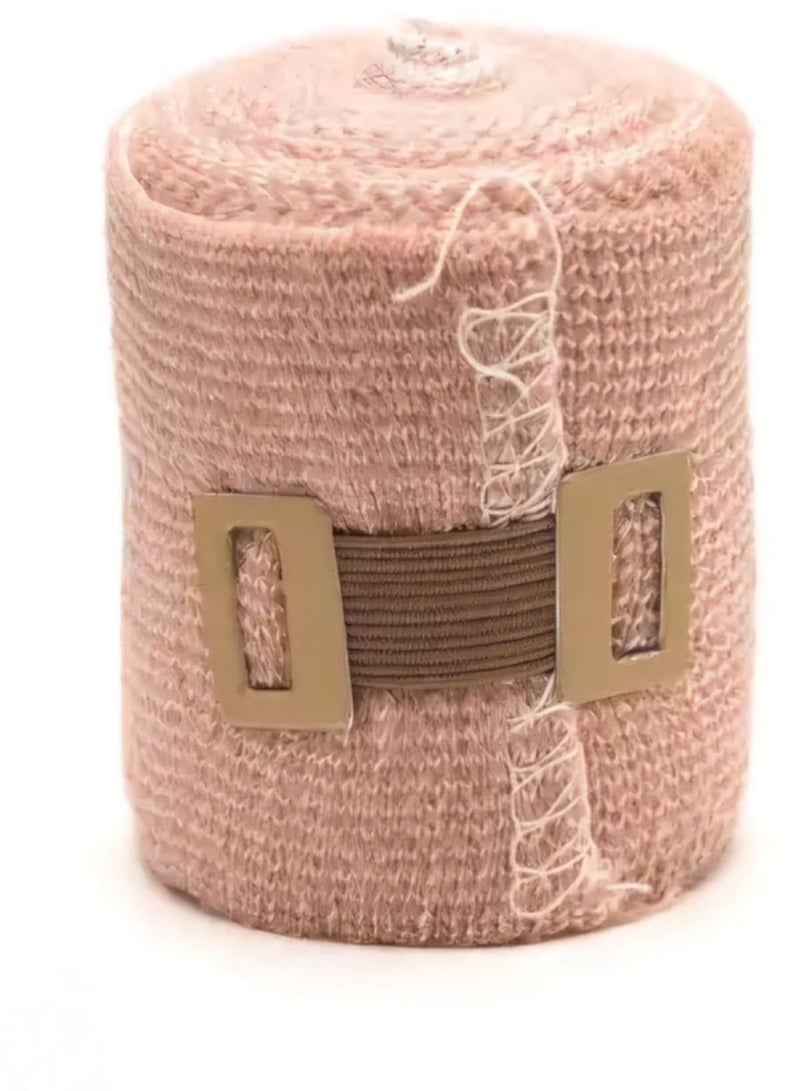 Frist Step First Step Elastic Bandage 5 cm –Box of 12 Rolls Premium-Quality, Stretchable, and Durable Compression Wrap for Sprains, Strains, and Muscle Support, Breathable and Comfortable for All-Day Use - Image 2