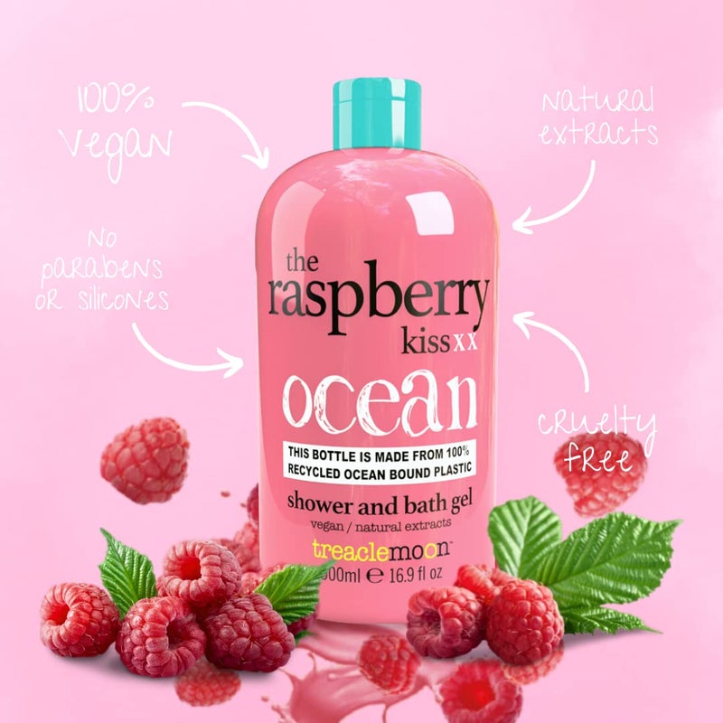 Treaclemoon The Raspberry Kiss Bath & Shower Gel (500ml) - Image 3