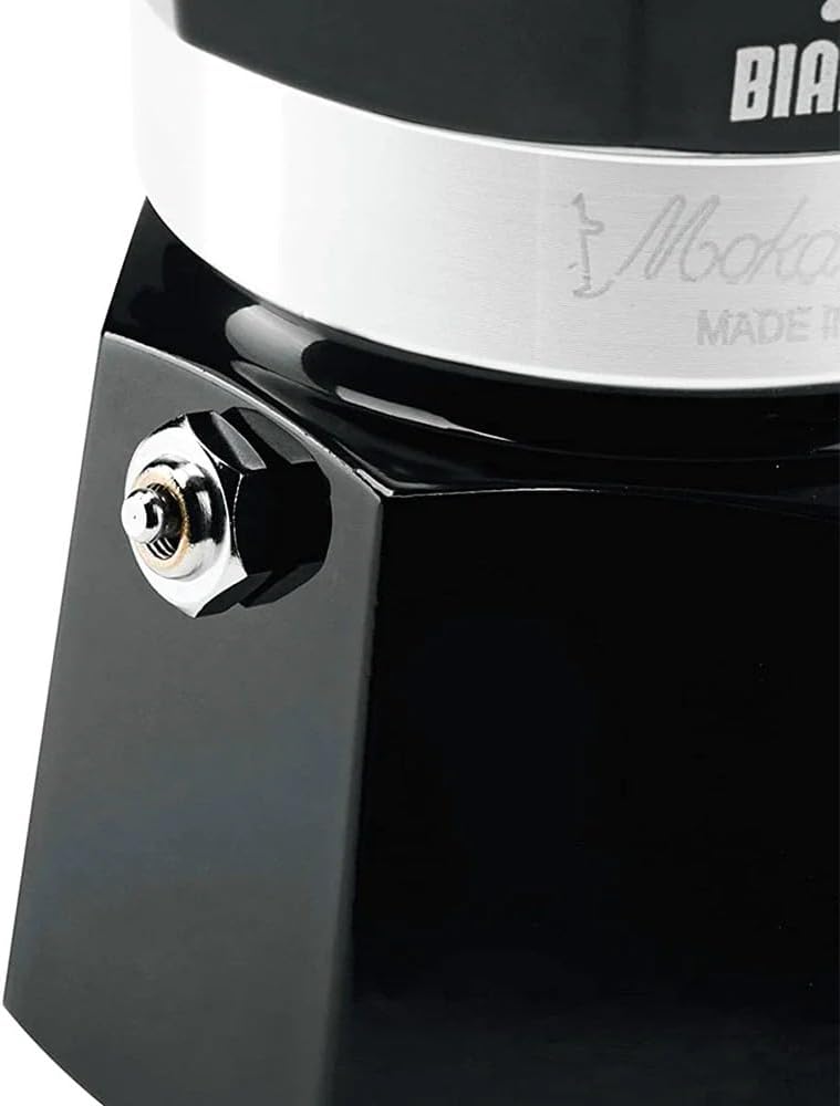 BIALeTTI 4953 Moka Express Espresso Maker, Black - Image 2
