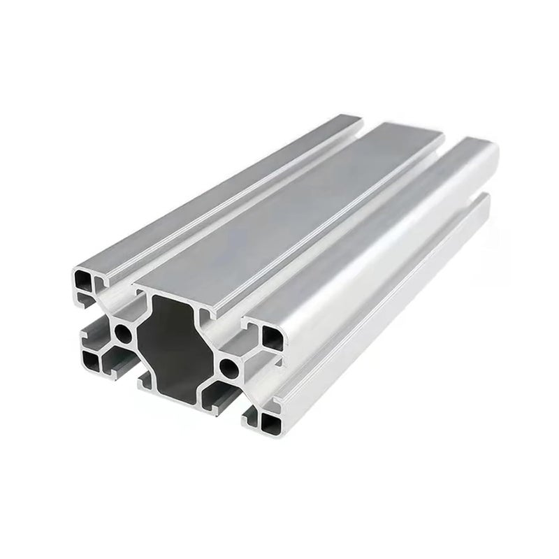 RAHBI 4080 Aluminum Profile Extrusion European Standard Anodized Linear Rail Aluminum Extrusion 6063 T5 Profile for CNC Printer Parts Leisurely(Silver,400mm) - Image 1