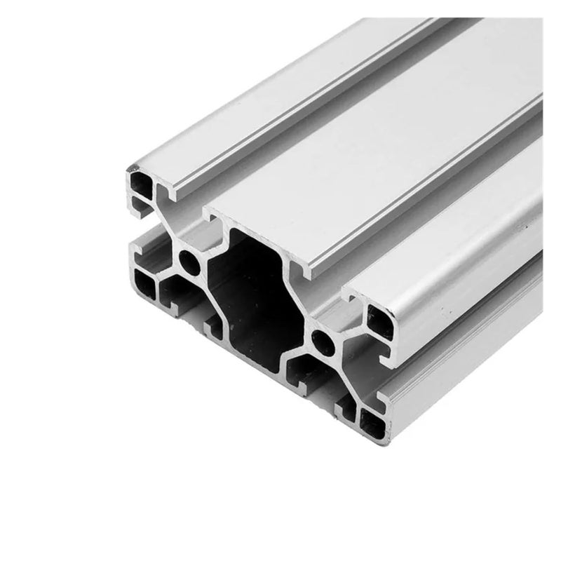 RAHBI 4080 Aluminum Profile Extrusion European Standard Anodized Linear Rail Aluminum Extrusion 6063 T5 Profile for CNC Printer Parts Leisurely(Silver,400mm) - Image 3