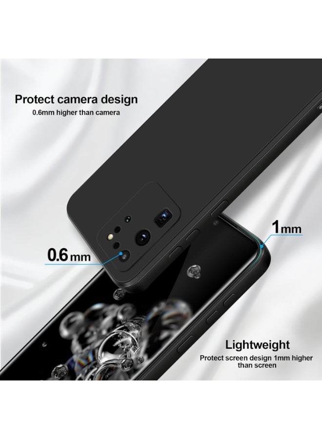 Houmt Samsung Galaxy S20 Ultra Silky Full Body Silicone Case Shockproof Protective Cover with Microfiber Lining For Samsung Galaxy S20 Ultra - Image 5