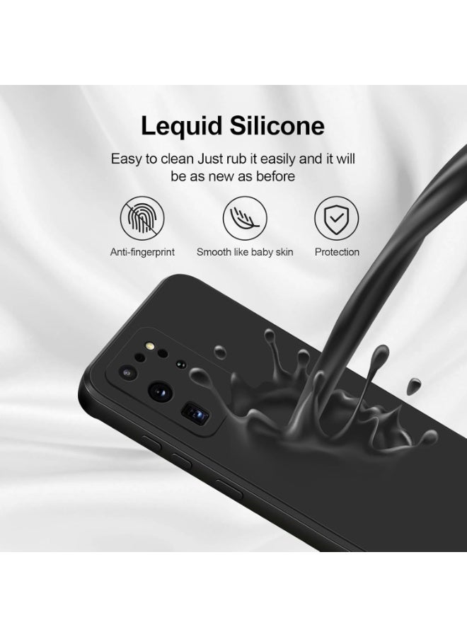 Houmt Samsung Galaxy S20 Ultra Silky Full Body Silicone Case Shockproof Protective Cover with Microfiber Lining For Samsung Galaxy S20 Ultra - Image 3