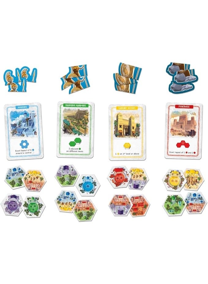 Gigamic Akropolis: Athena | Expansion for Mensa Select Strategy Game for Teens and Adult | Ages 8+ | 2 to 4 Players | 25 Minutes - Image 3