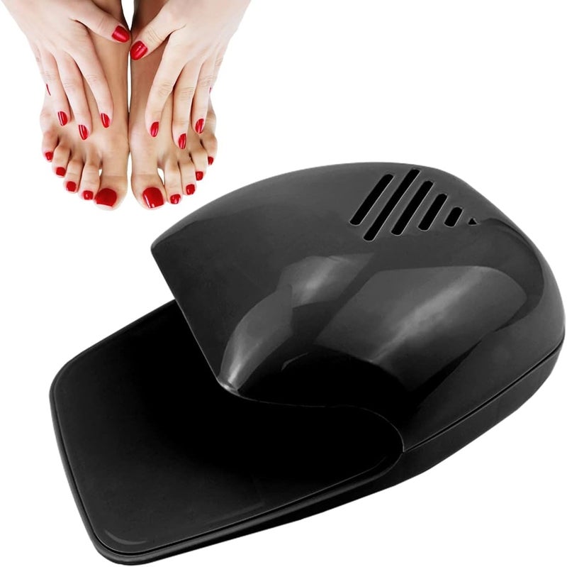 Portable Nail Dryer Quick Dry Regular Nail Polish Air Blower Nail Dryer Nail Art Polish Machine  Nail Fan Dryer for Regular Nail Polish Fingernail Toenail
