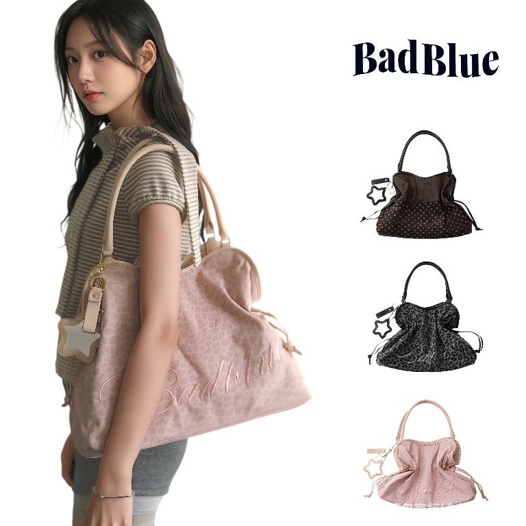 BadBlue Leopard Dot Tote Bag - Image 1