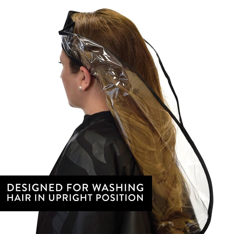 Betty Dain Hair Funnel For Upright Position Washing/Shampooing, Comfortable Alternative for Elderly, Handicapped, or Individuals With Neck Problems, Diverts Water into Bowl or Sink - Image 4