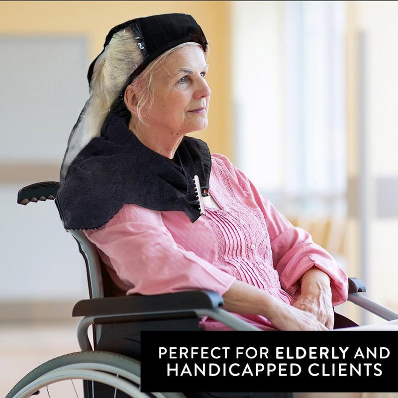 Betty Dain Hair Funnel For Upright Position Washing/Shampooing, Comfortable Alternative for Elderly, Handicapped, or Individuals With Neck Problems, Diverts Water into Bowl or Sink - Image 2