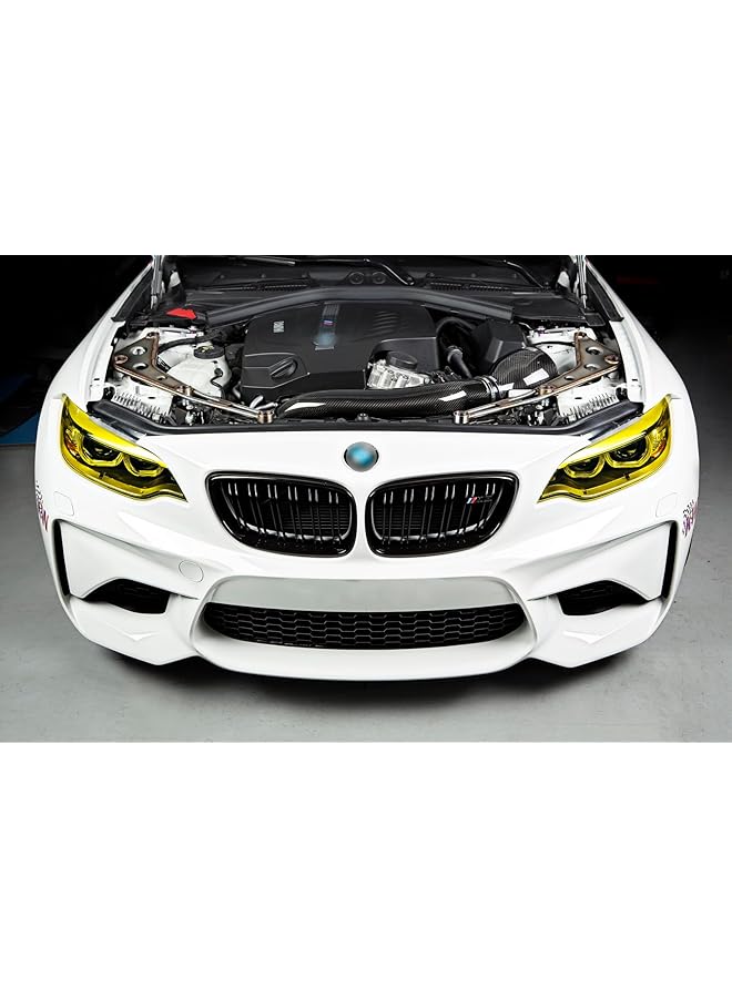 Generic 12 By 48 Inches Self Adhesive Auto Car Tint Headlight Taillight Fog Light Vinyl Smoke Film Sheet Sticker Cover (Yellow)  - Image 5