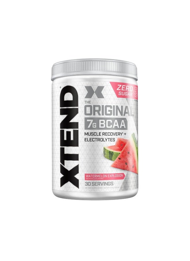 SCIVATION Xtend The Original 7G BCAA Muscle Recovery + Electrolytes, Watermelon Explosion Flavor - 30 Servings  - Image 1