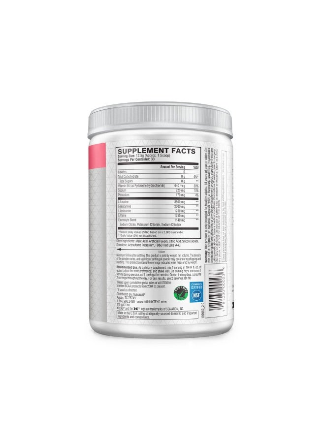 SCIVATION Xtend The Original 7G BCAA Muscle Recovery + Electrolytes, Watermelon Explosion Flavor - 30 Servings  - Image 5