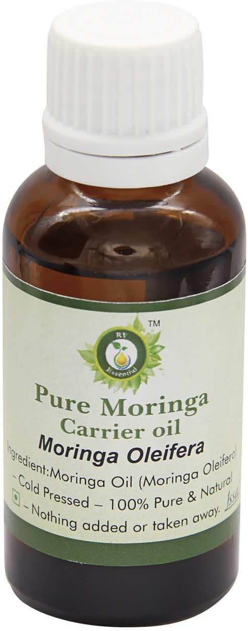 r v essential R V Essential Pure Moringa Carrier Oil 30ml 101oz Moringa Oleifera 100 Pure and Natural Cold Pressed 
