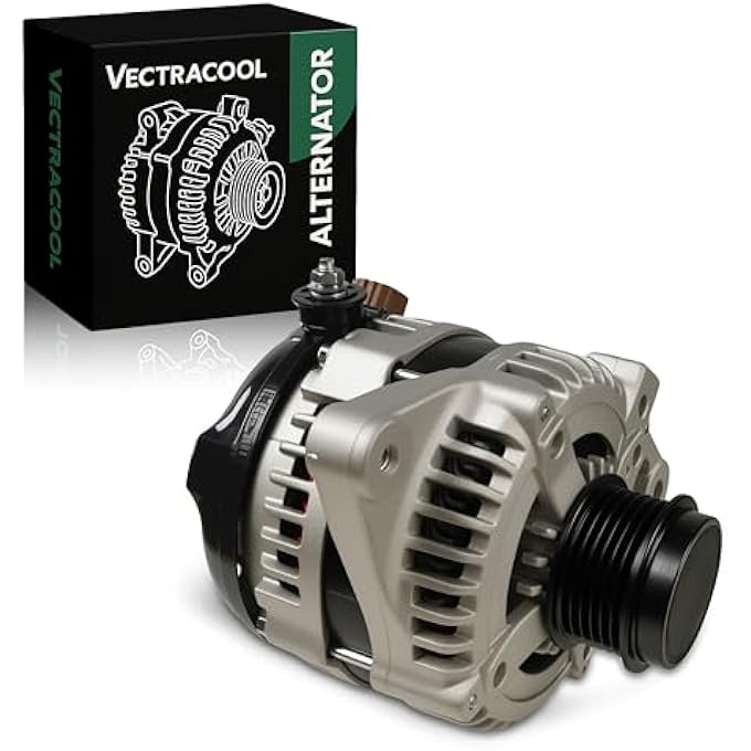VectraCool 11385R Alternator Compatible with Toyota Corolla 2009-2011,Matrix 2009-2010, Compatible with Pontiac Vibe 2009-2010, Compatible with Scion XD 2008-2014 Replacement#27060-0T040 27060-0T041 - Image 1