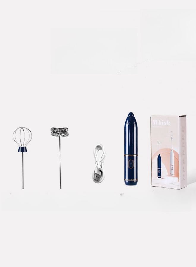 WAOKN Milk Frother, Coffee Frother Electric Whisk with USB Rechargeable Three-Speed Force Adjustment Milk Bubbler 2 in 1 Milk Bubbler Perfect for Coffee, Latte, Cappuccino, Beating Eggs with Gift  - Image 3