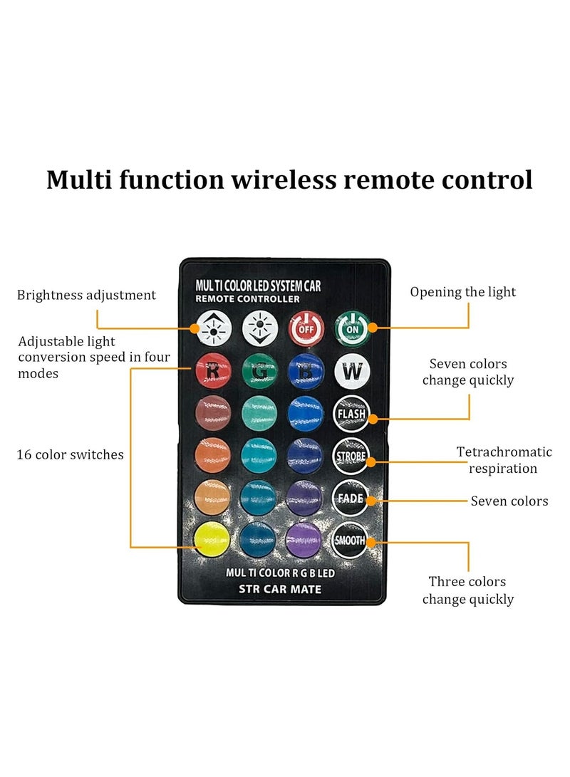 Generic Hand Gesture Light for Car – LED Finger Light with Remote for Rear Window, Funny Auto Signal Accessory for Cars & Trucks  - Image 2