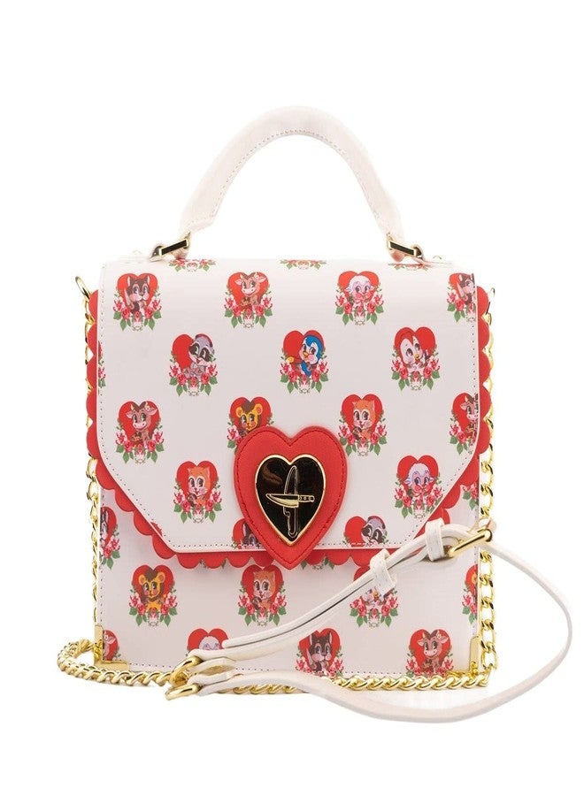 Loungefly x Funko Villainous Valentines Crossbody Purse - Image 1