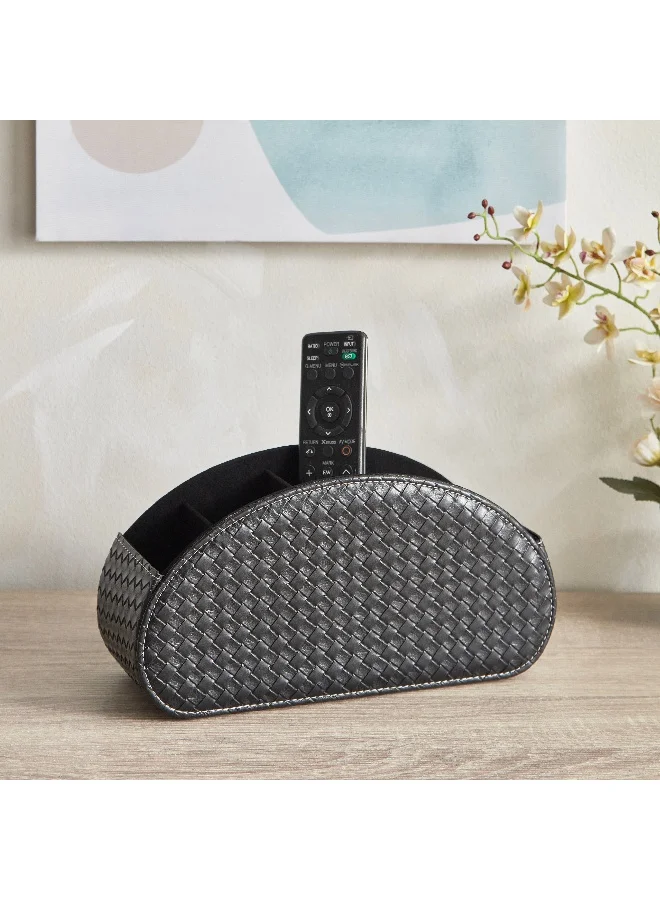 Home Box Hbso Nordic Leather Remote Holder - 30X10X15 Cm