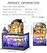 Spilay Miniature Dollhouse Kit with FurnitureDIY Dollhouse Kit Mini Modern Villa Model Plus Dust Cover and Music Box124 Scale Creative Room Idea for Children Birthday GiftHawaii Impression - Image 4