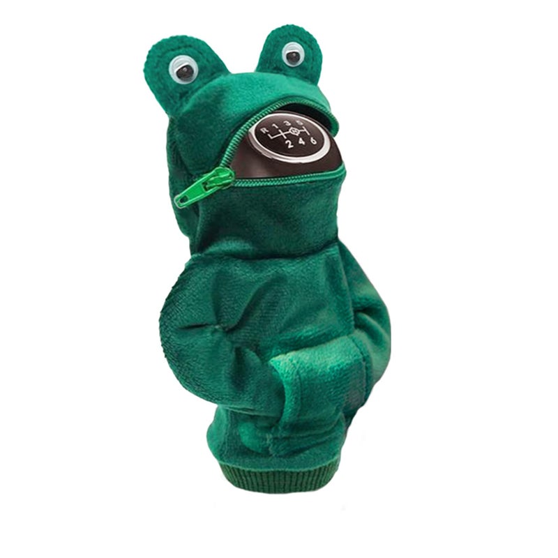 WINUERK Car Gear Shift Cover Car Shift Knob with Shark Hoodie Winter Warm Hoodie Gear Shift Cover Car Accessories and Decorations Cute Shift Knob Cover Universal for Car Gear Shifter - Image 3